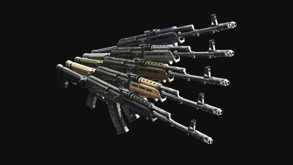 Colorful Weapons - Tarkov Wallpaper